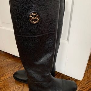 Tory burch leather boots